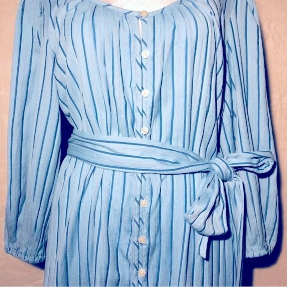 NWT J.crew Women Striped Cotton Dress